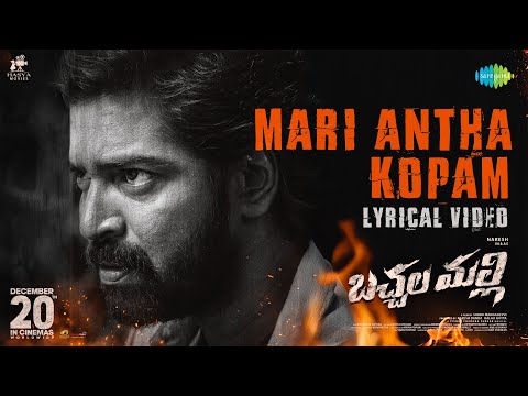 Mari Antha Kopam - Lyrical | Bachhala Malli | Allari Naresh, Amritha Aiyer | Vishal Chandrashekhar