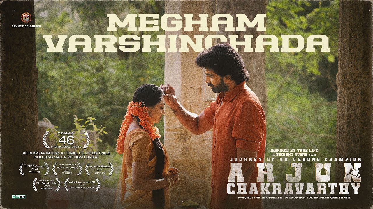 Megham Varshinchada Full Video Song |Arjun Chakravarthy Movie|  |Vijay|Sijaa|Vikrant| Srini Gubbala