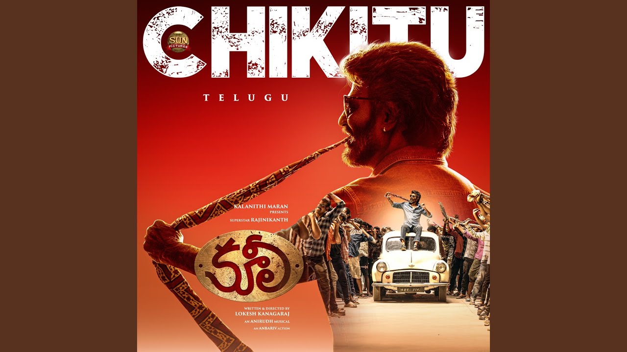 Chikitu - Telugu Music Video | COOLIE | Superstar Rajinikanth | Sun Pictures | Lokesh | Anirudh