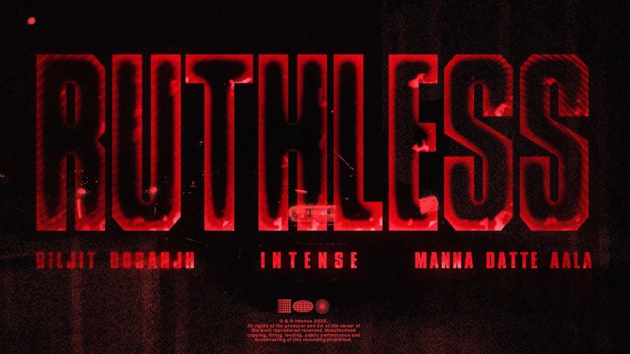 Ruthless (Official Visualizer) | Intense | Diljit Dosanjh