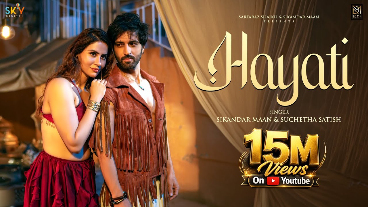 Hayati (Official Video) | Sikandar Maan | Suchetha Satish |  Doss Music | New Hindi Song 2026