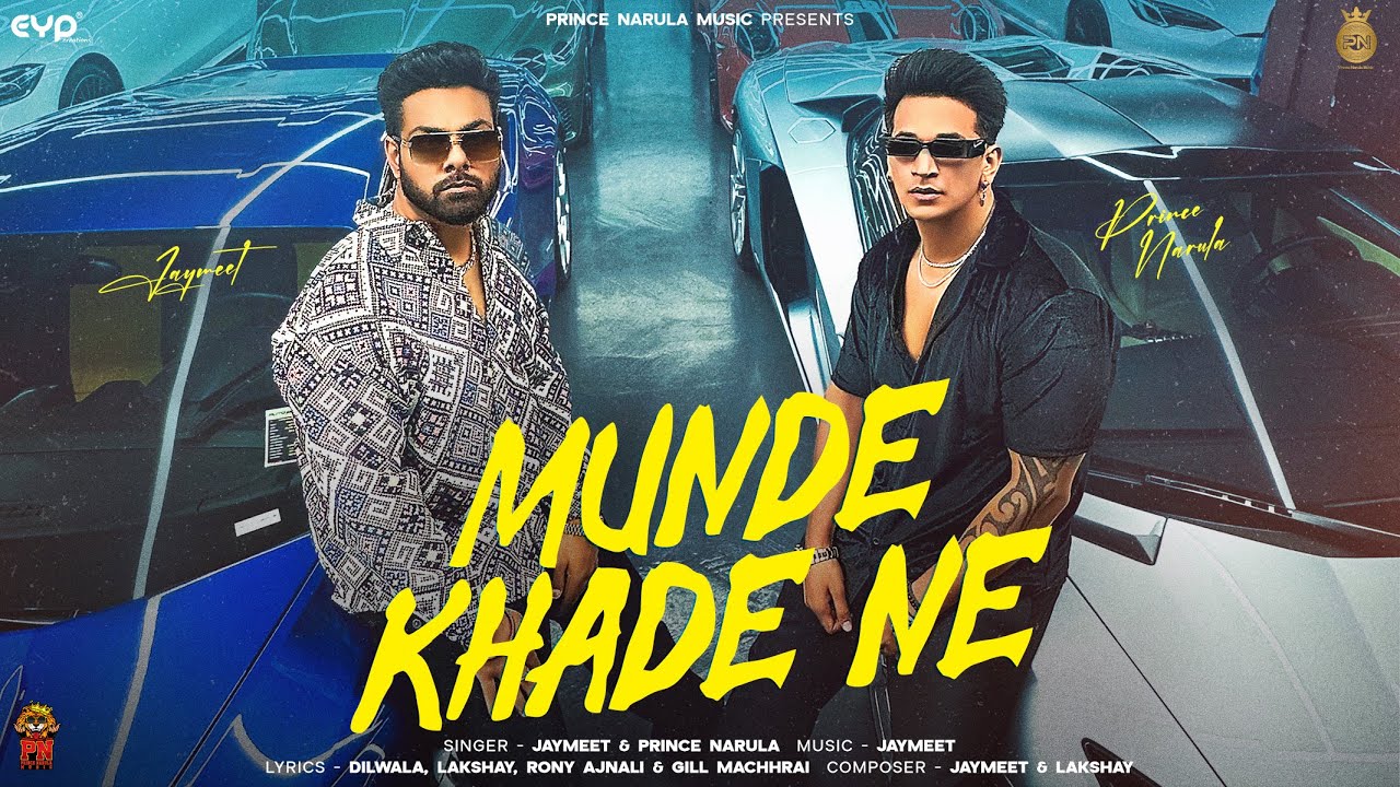 Munde Khade Ne (Official Video) : Prince Narula X Jaymeet | Pooja Dhir | Latest Punjabi Songs 2025