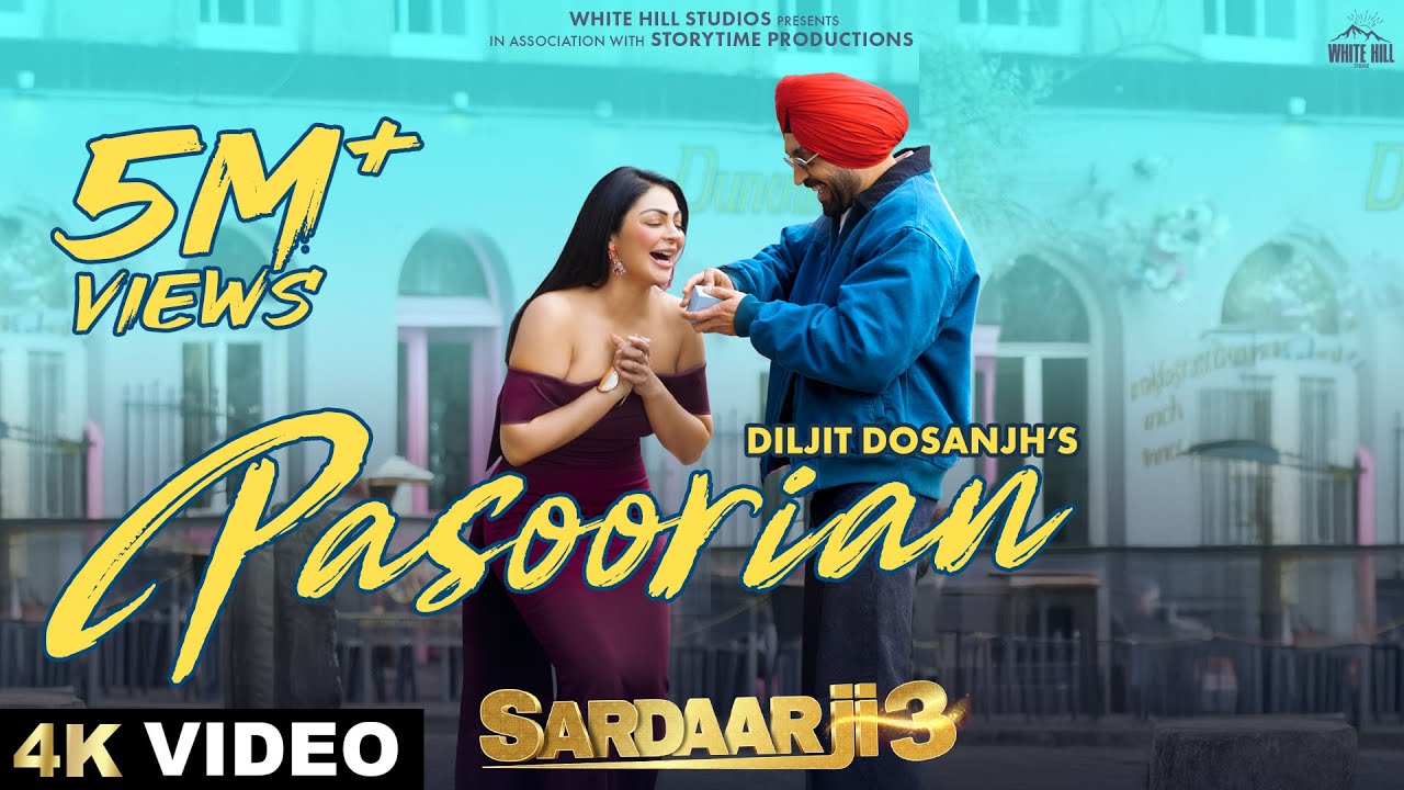 DILJIT DOSANJH : PASOORIAN (Full Video) Neeru | MixSingh | Happy Raikoti | 27th June In Cinemas