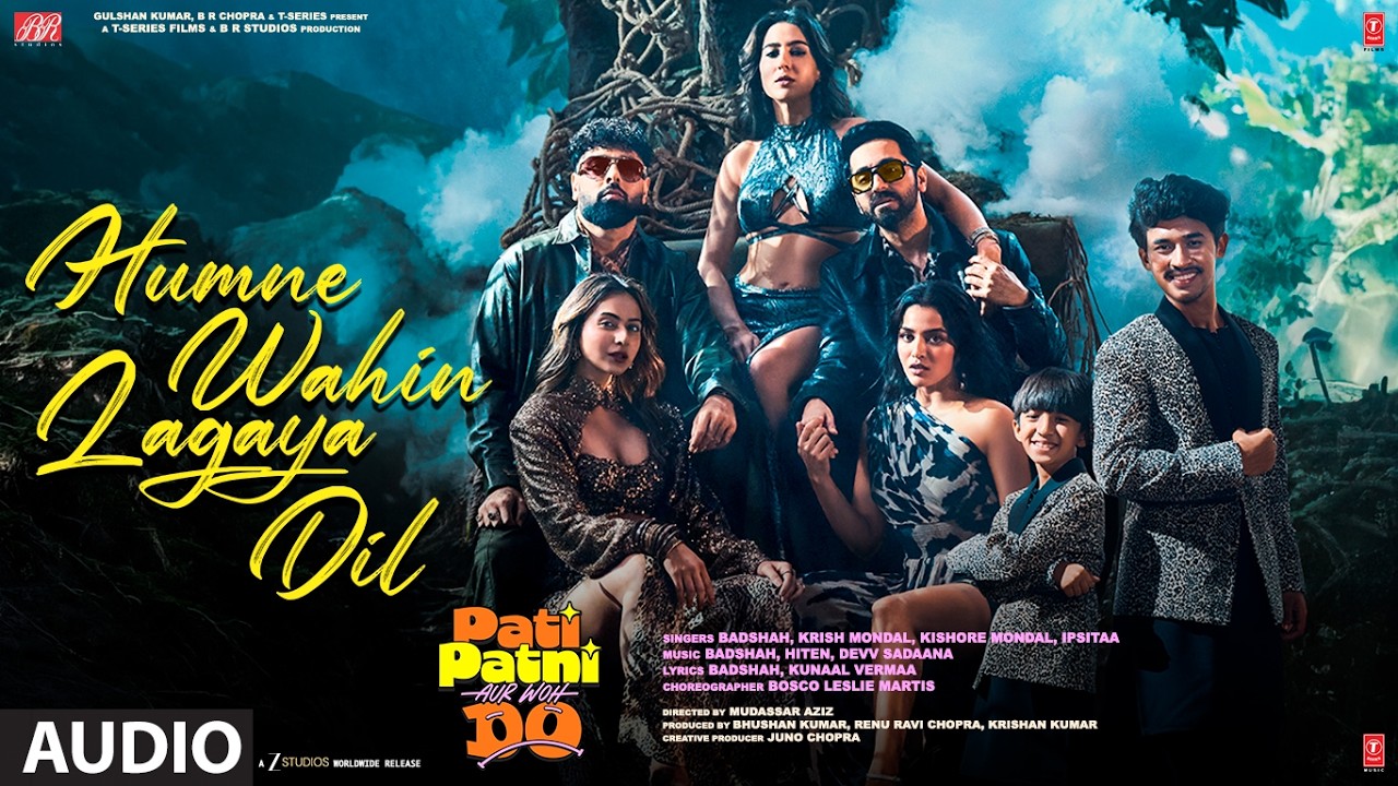 Humne Wahin Lagaya Dil (Audio) | Pati Patni Aur Woh Do|Ayushmann,Badshah,Krish-Kishore,Kunaal,Devv