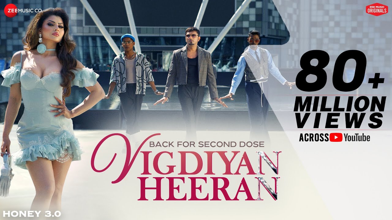 Vigdiyan Heeran - Full Video | Honey 3.0 | Yo Yo Honey Singh & Urvashi Rautela | Zee Music Originals