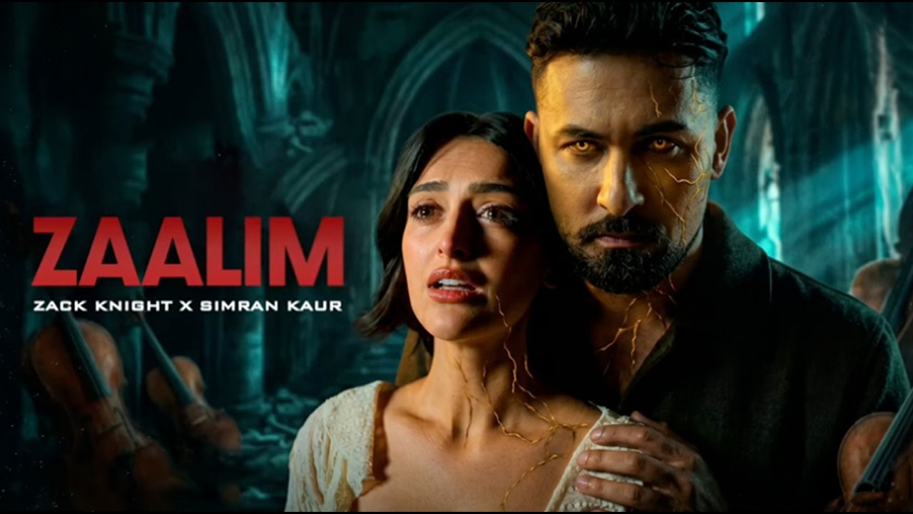 Zack Knight - Zaalim Ft Simran Kaur (8K Music Video)