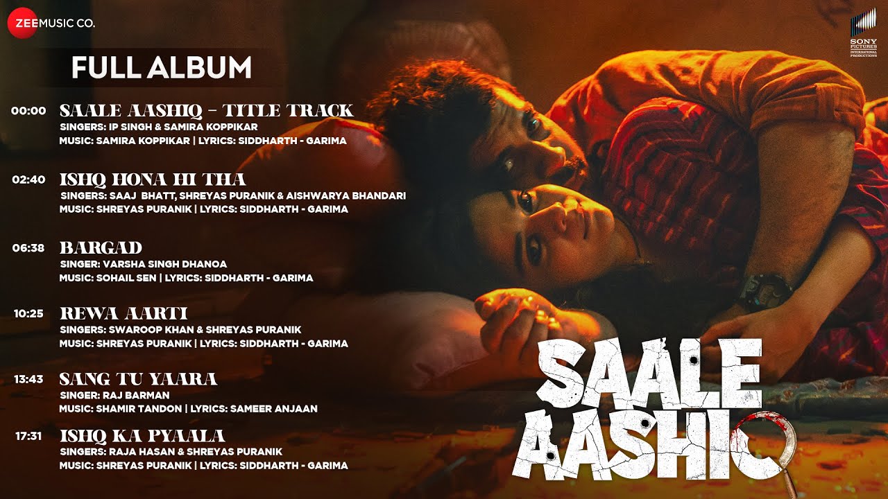 Saale Aashiq - Title Track | Siddharth-Garima | Samira K, I P Singh | Tahir R Bhasin, Mithila Palkar