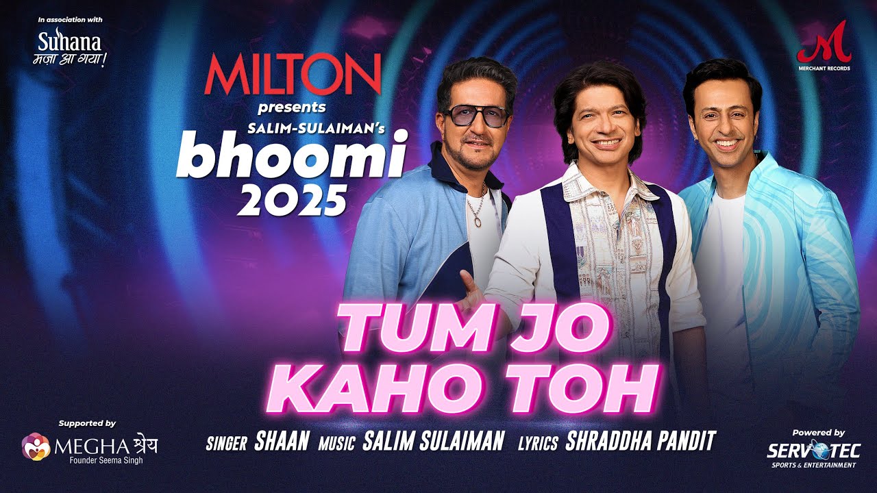 Tum Jo Kaho Toh - Bhoomi 2025 | Salim Sulaiman | Shaan | Shraddha Pandit | New Love Song
