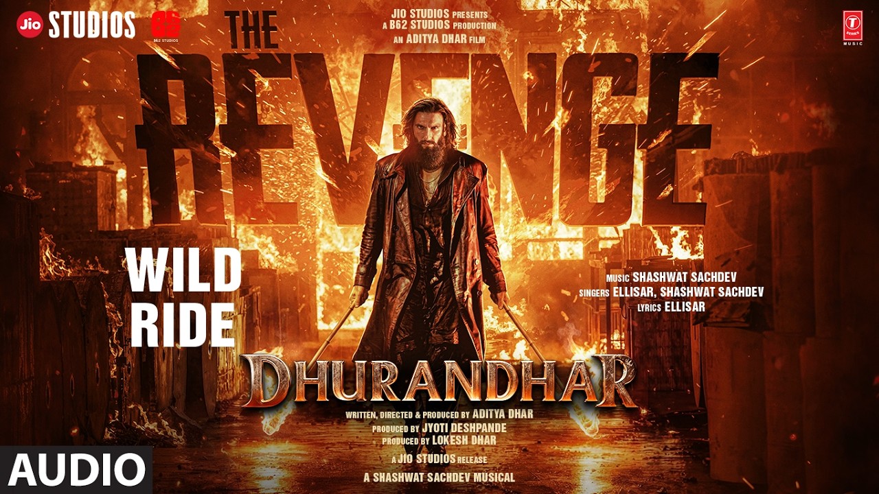 Wild Ride (Audio) | Dhurandhar The Revenge | Ranveer Singh | Shashwat Sachdev | Ellisar