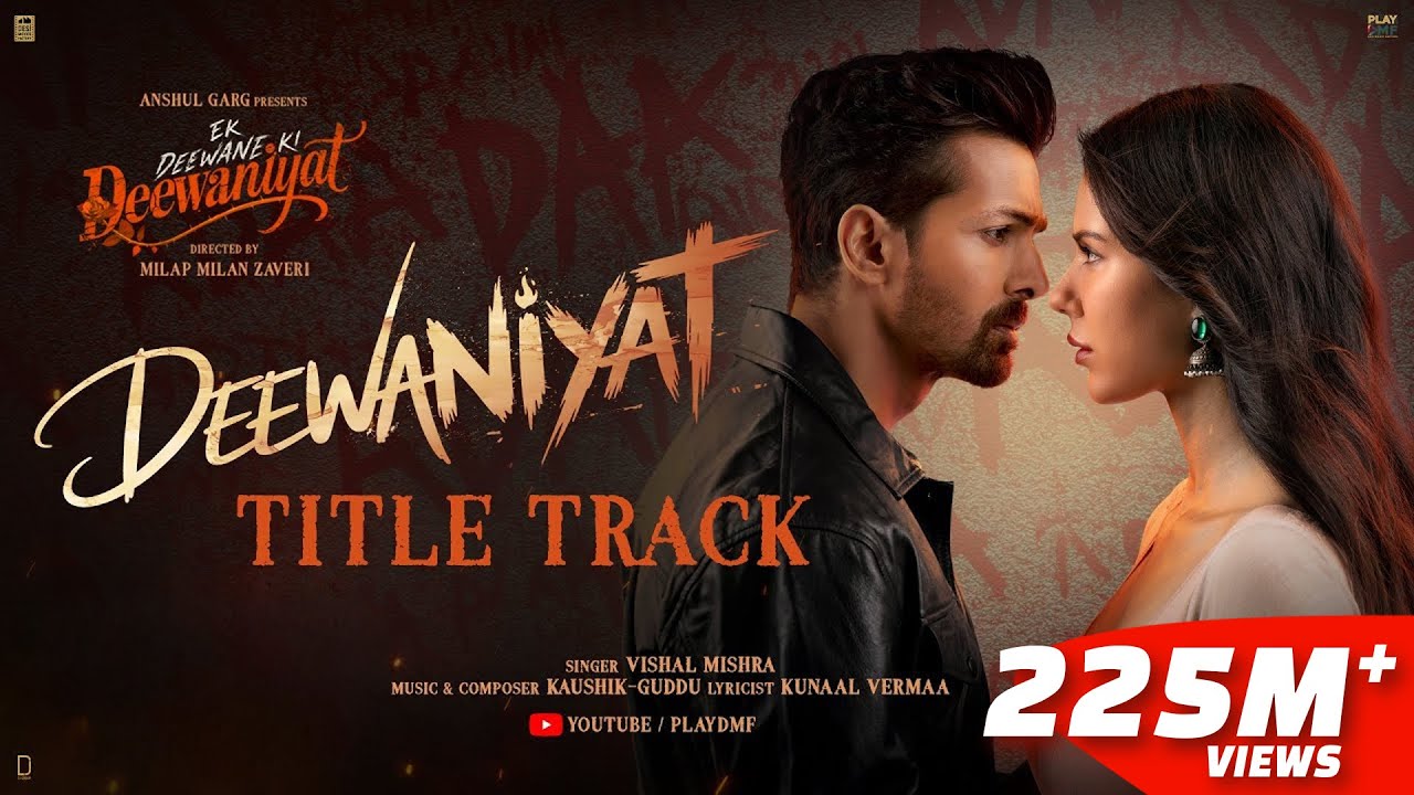 DEEWANIYAT Title Track - Ek Deewane Ki Deewaniyat | Harshvardhan Sonam | Vishal ,KaushikGuddu,Kunaal
