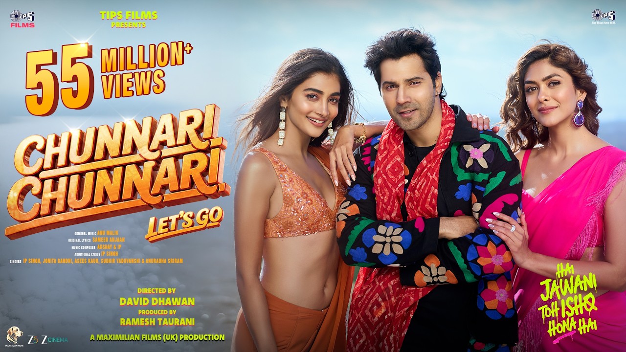 Chunnari Chunnari - Let’s Go | Hai Jawani Toh Ishq Hona Hai | Varun, Mrunal, Pooja | Akshay & IP