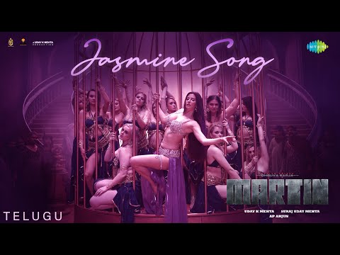Jasmine Song (Telugu) - Video | Martin | Dhruva Sarja | Giorgia Andriani | AP Arjun | Mani Sharma