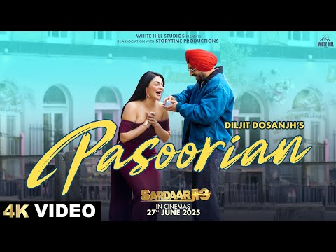 DILJIT DOSANJH : PASOORIAN (Full Video) Neeru | MixSingh | Happy Raikoti | 27th June In Cinemas
