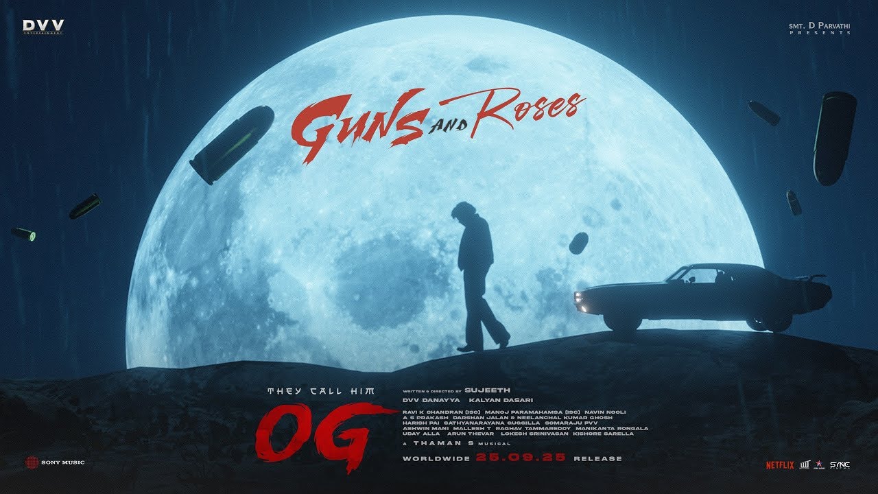 Guns and Roses - #TheyCallHimOG | Pawan Kalyan | Emraan Hashmi | Sujeeth | Thaman S | DVV Danayya