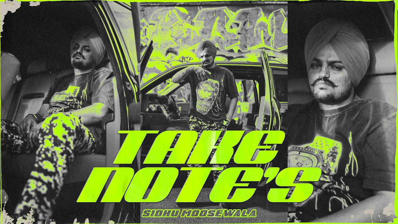 TAKE NOTES ( Official Audio) Sidhu Moose Wala  | Latest Punjabi Songs 2025