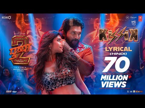 Kissik (Lyrical Video) (Hindi) | Pushpa 2 The Rule | Allu Arjun | Sukumar | Sreeleela | DSP