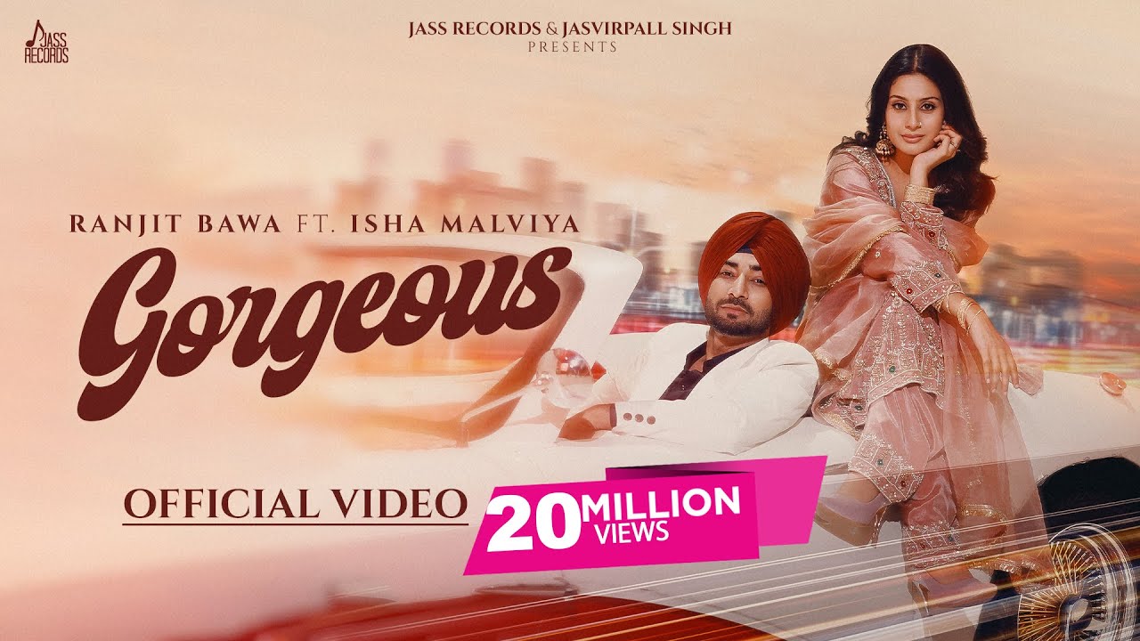 Gorgeous (Official Video) Ranjit Bawa | Isha Malviya | Black Virus | Kaptaan | New Punjabi Song 2025