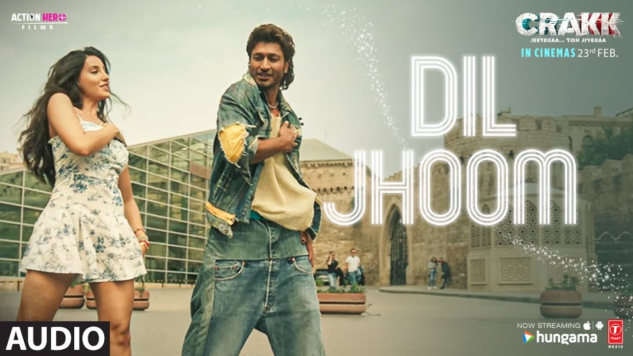 CRAKK: Dil Jhoom (Audio) | Vidyut Jammwal | Nora Fatehi | Vishal Mishra | Shreya Ghoshal | Tanishk