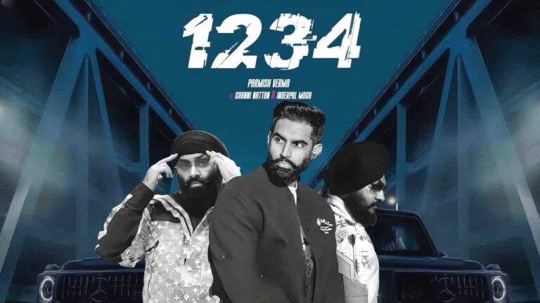 1234 Lyrics in Hindi - Parmish Verma, Chani Nattan, Inderpal Moga