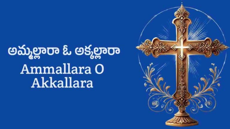 Ammallara O Akkallara Song Lyrics in Telugu