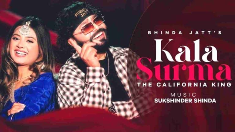 Thumbnail image for Kala Surma lyrics sung by Bhinda Jatt
