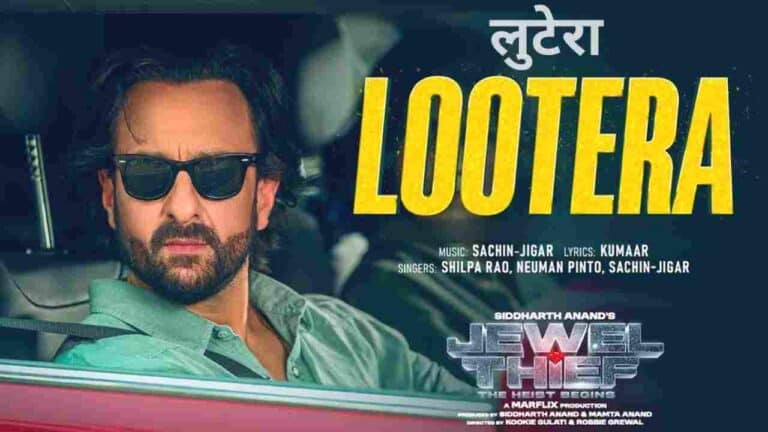 Thumbnail of Lootera Lyrics in Hindi from Jewel Thief (2025)