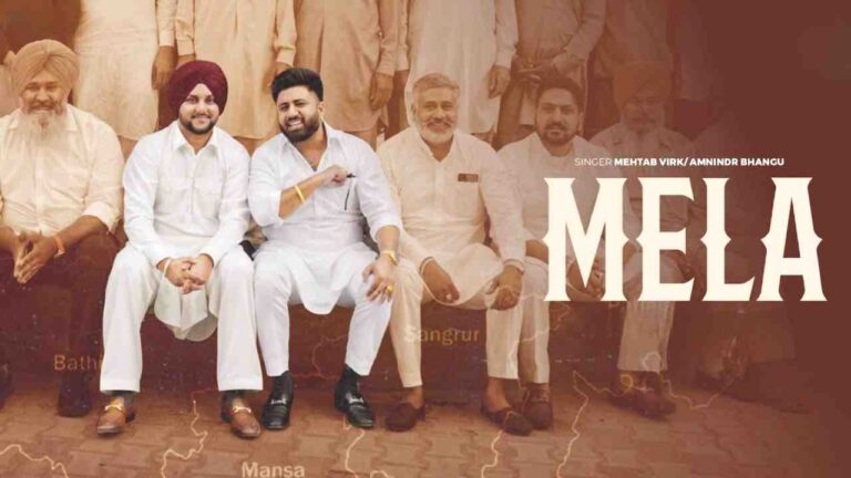 Thumbnail image for Mela lyrics sung by Mehtab Virk, Amnindr Bhangu