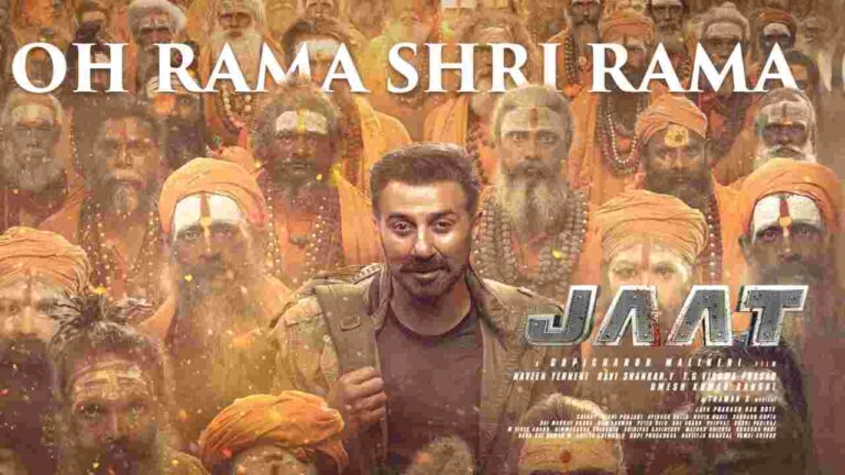 Thumbnail of Oh Rama Shri Rama Lyrics in Hindi from Jaat (2025)