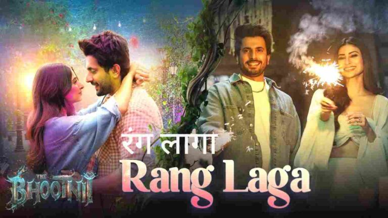 Thumbnail of Rang Laga Lyrics in Hindi from The Bhootnii (2025)