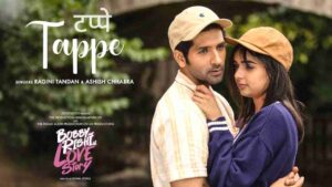 Thumbnail of Tappe Lyrics in Hindi from Bobby Aur Rishi Ki Love Story (2025)