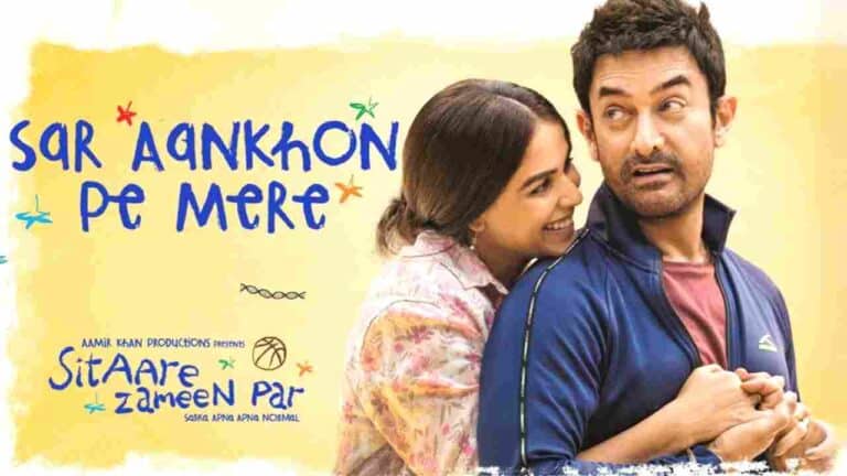Sar Aankhon Pe Mere Lyrics in Hindi - Arijit Singh, Shariva Parulkar