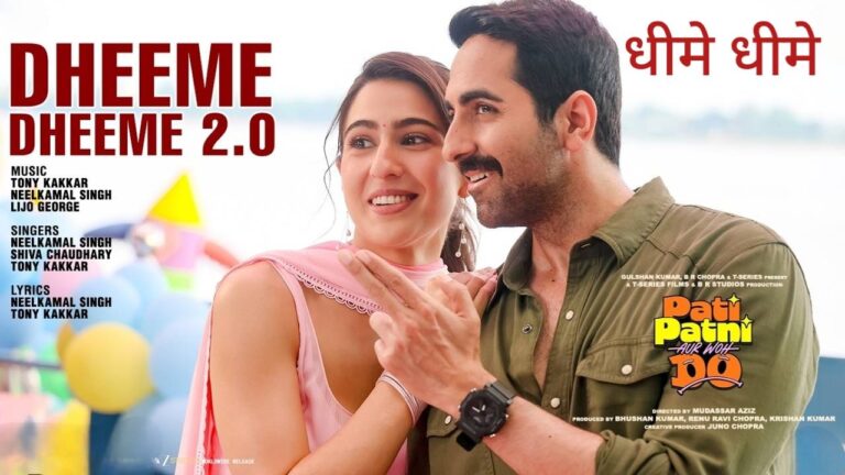 Dheeme Dheeme 2.0 Lyrics – Pati Patni Aur Woh Do (2026) | Neelkamal Singh, Shiva Chaudhary, Tony Kakkar