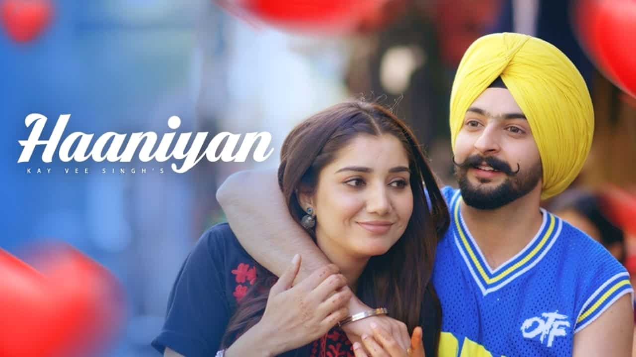 Haaniyan Lyrics in Hindi - Kay Vee Singh | Muskan Verma