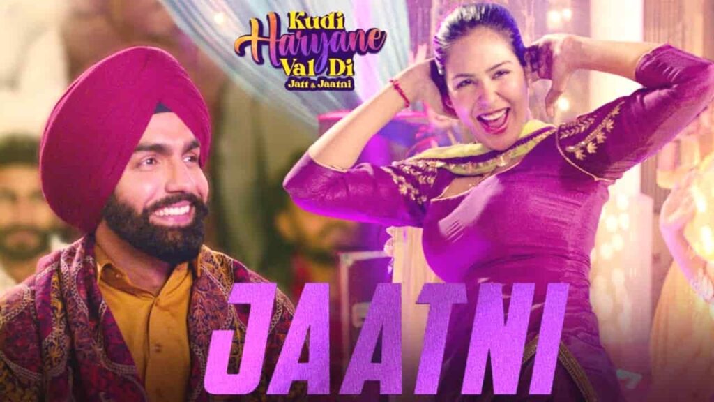 Jaatni Lyrics in Hindi - Raj Mawar | Ammy Virk, Sonam Bajwa