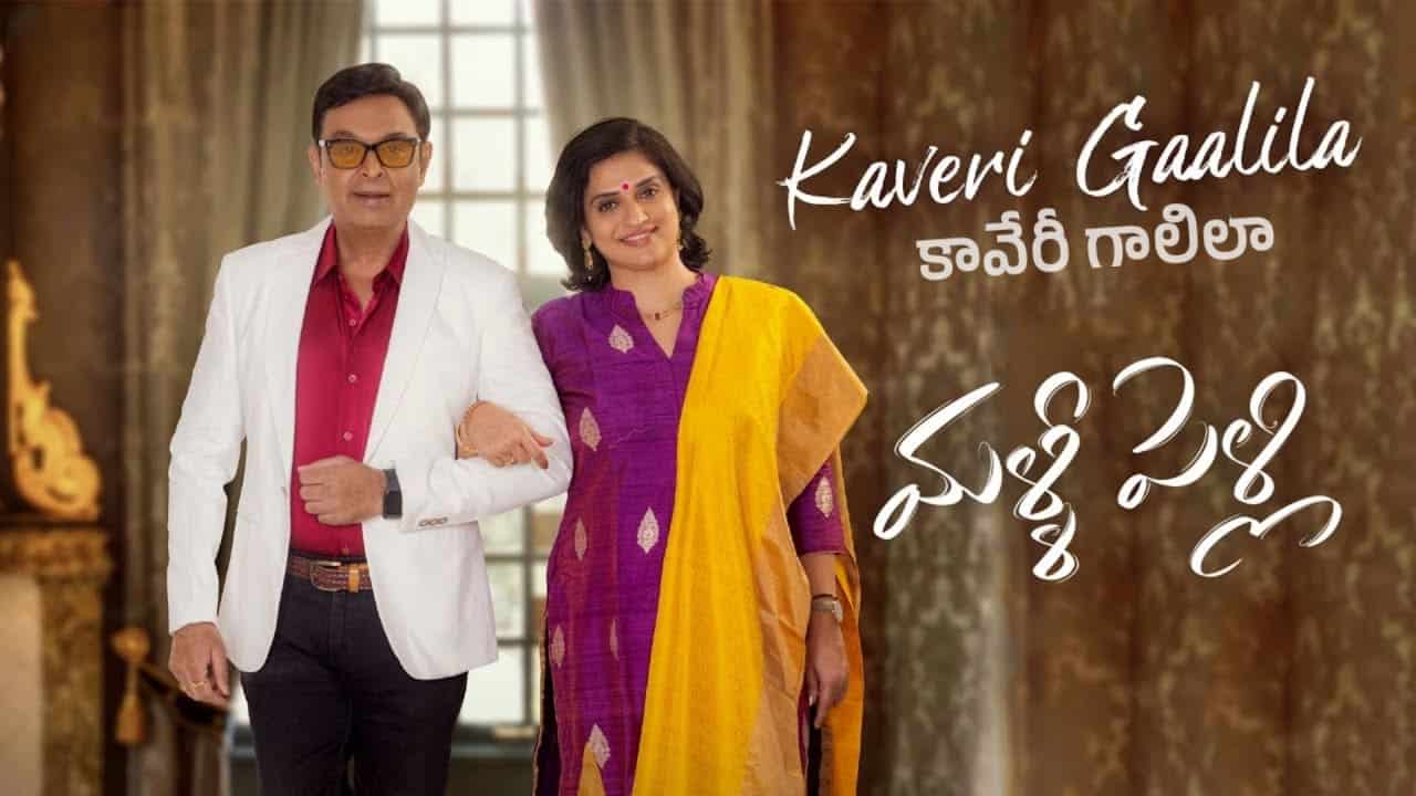 Kaveri Gaalila Song Lyrics in Telugu - Malli Pelli (2023) | Naresh Iyer