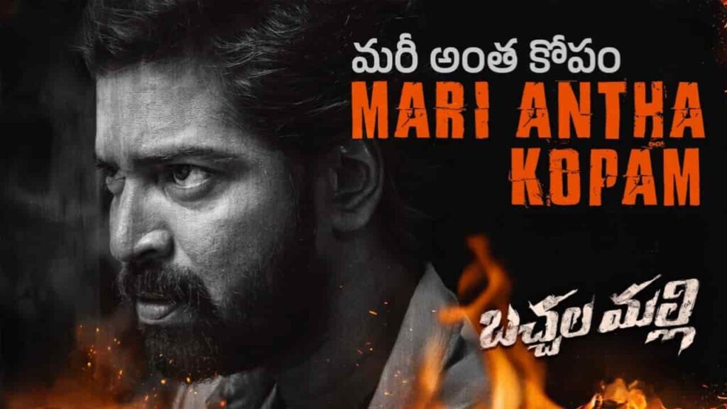 Mari Antha Kopam Song Lyrics in Telugu - Bachhala Malli (2024) | Sai Vignesh