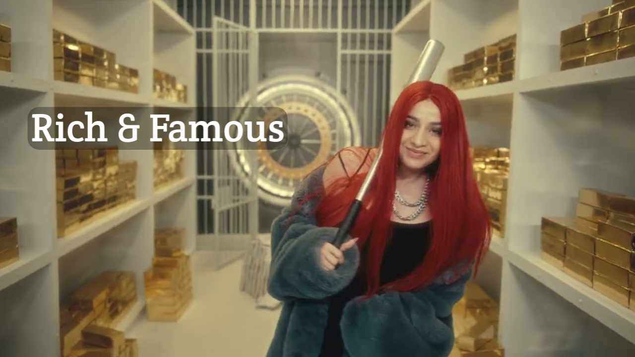 Rich & Famous Lyrics Thumbnail - Jasmine Sandlas