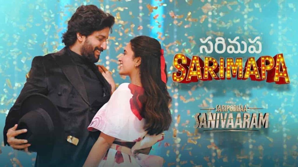 Sa Ri Ma Pa Song Lyrics in Telugu - Saripodhaa Sanivaaram (2024) | Karthik