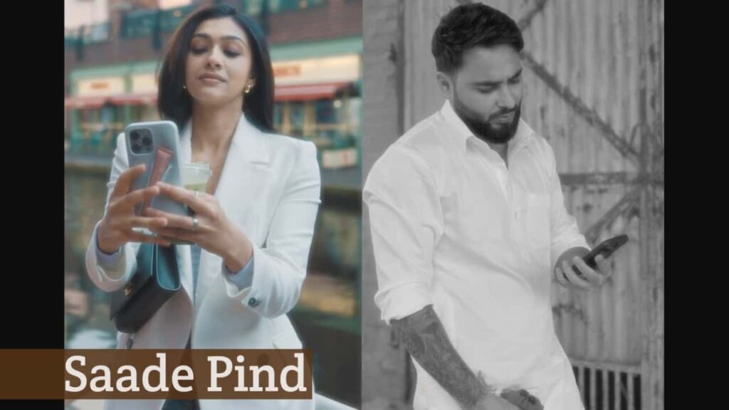 Saade Pind Lyrics in Hindi - Khan Bhaini | Raj Shoker