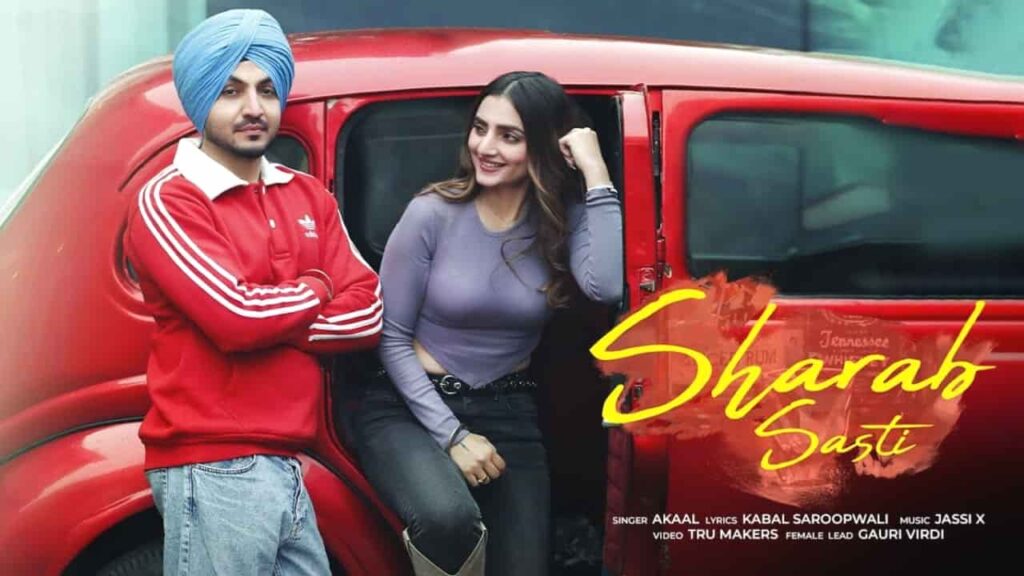 Sharab Sasti Lyrics in Hindi - Akaal | Jassi X