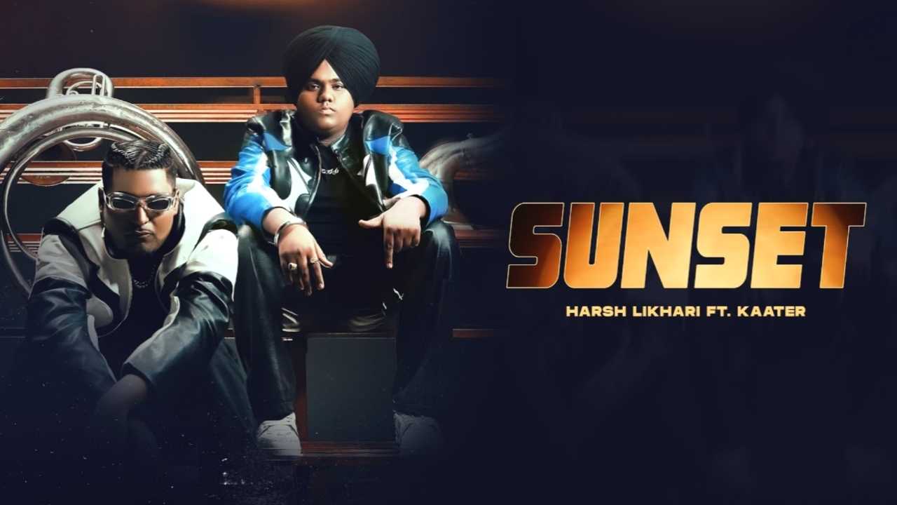 Thumbnail image of Sunset Song Lyrics by Harsh Likhari, Kaater