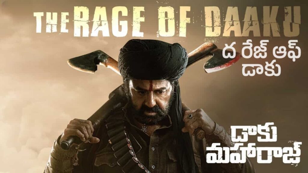 The Rage of Daaku Song Lyrics in Telugu - Daaku Maharaaj (2025) | Nakash Aziz, Bharath Raj, Ritesh G Rao, K. Pranati