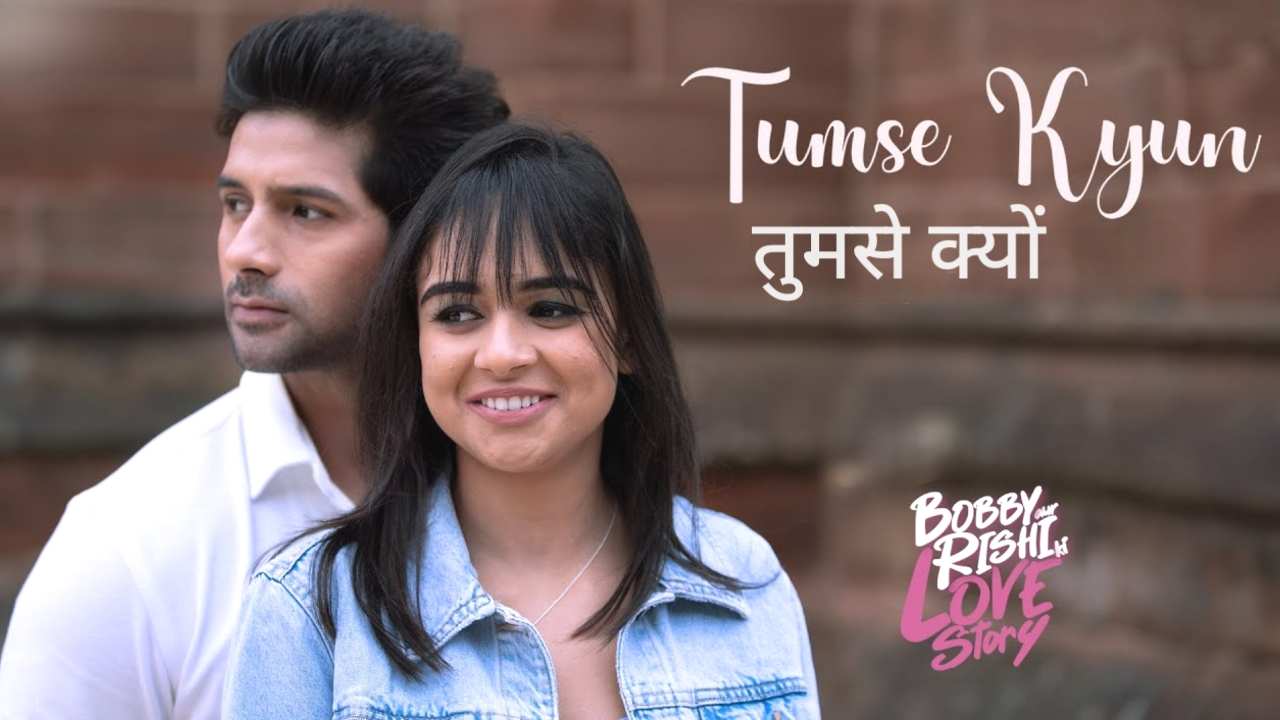 Thumbnail image of Tumse Kyun lyrics in Hindi from the movie Bobby Aur Rishi Ki Love Story (2025)