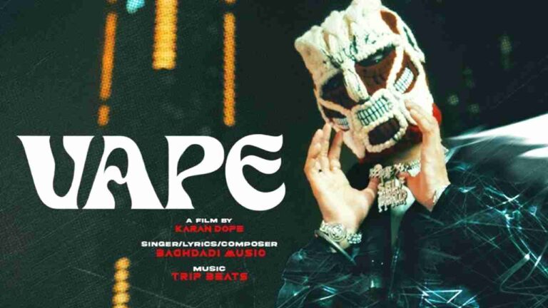 Vape Punjabi Song Lyrics in English Script