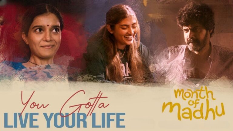 You Gotta Live Your Life Song Lyrics in Telugu - Month of Madhu (2023) | Aditya Iyengar, Sharmila